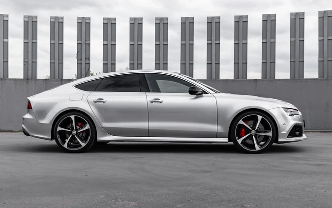 Audi RS7 cena 330009 przebieg: 39000, rok produkcji 2015 z Gdańsk małe 781